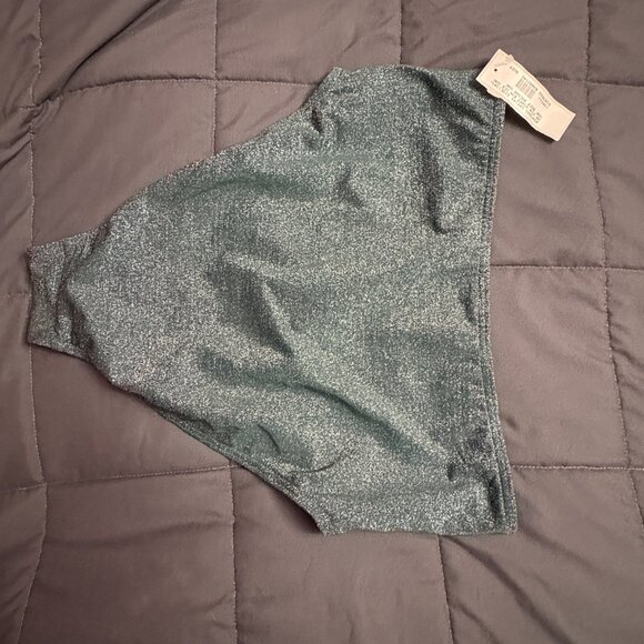 Lands' End Shine High Waisted Bikini Bottom - Size: 10 Long - NWT - Picture 7 of 13